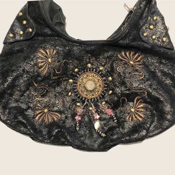 ✨VINTAGE WOMEN’s LEATHER BAG - Picture 2 of 3